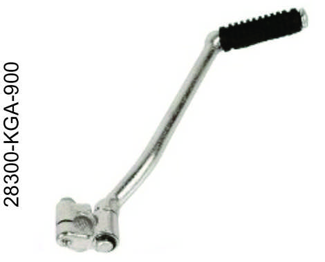 Pedal de Partida TITAN 125 00...05 / FAN 125 ...08 / NXR BROS 03...05 - 1350 003