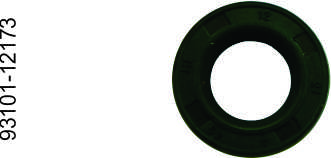 Retentor de Câmbio YBR 125 / FACTOR 125 / FACTOR 150 / FAZER / XTZ 125 / XTZ 150 CROSSER / ALAVANCA EMBREAGEM SHINERAY 50cc (12x21x4) - 1700 016