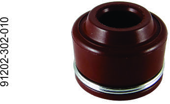Retentor Válvula (Modelo Original) BIZ 100 ...05-13... / BIZ 110i / BIZ 125 / POP 100 / POP 110i / TITAN 125 02...04 / TITAN 150-160 / FAN 125-150-160 / PCX 150 / NXR 125-150-160 BROS / CBX 250 / CB 300 / XR 250 / XRE 190-300 / YBR 125 125 / XTZ 125 / FACTOR 125 ...16 / YES 125 - 1700 039