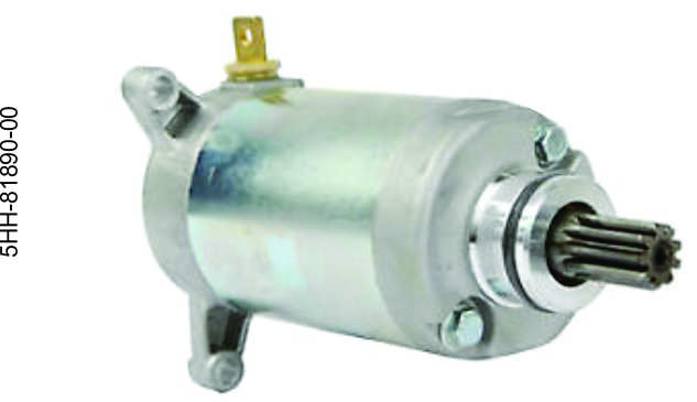 Motor de Partida YBR 125 / FACTOR 125 08...16 / XTZ 125 - 1800 014